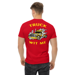 Trucker in Flames Truck Wit Me NFGY Classic tee