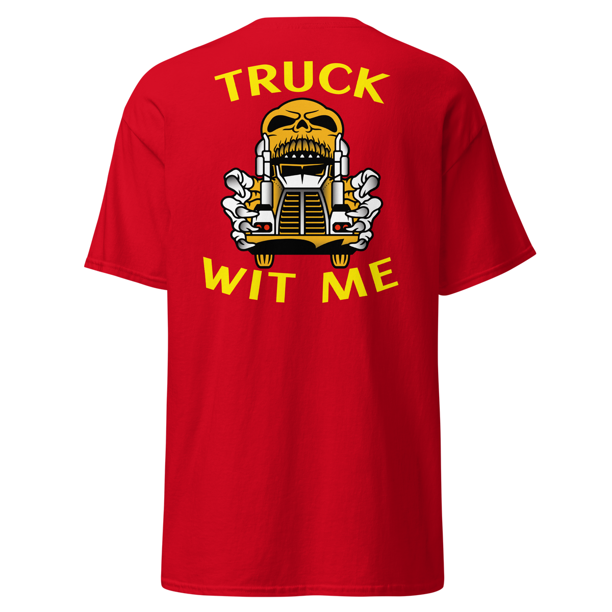 Trucker Skull Truck Wit Me NFGY Classic tee