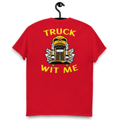 Trucker Skull Truck Wit Me NFGY Classic tee