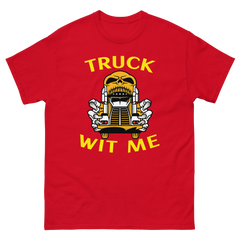 Trucker Skull Truck Wit Me NFGY Classic tee