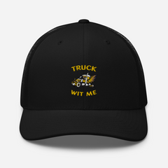 Angel Trucker Truck Wit Me GY Trucker Cap