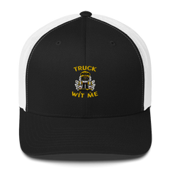 Trucker Skull Truck Wit Me NFGY Trucker Cap