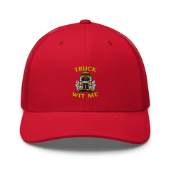 Trucker Skull Truck Wit Me NFGY Trucker Cap