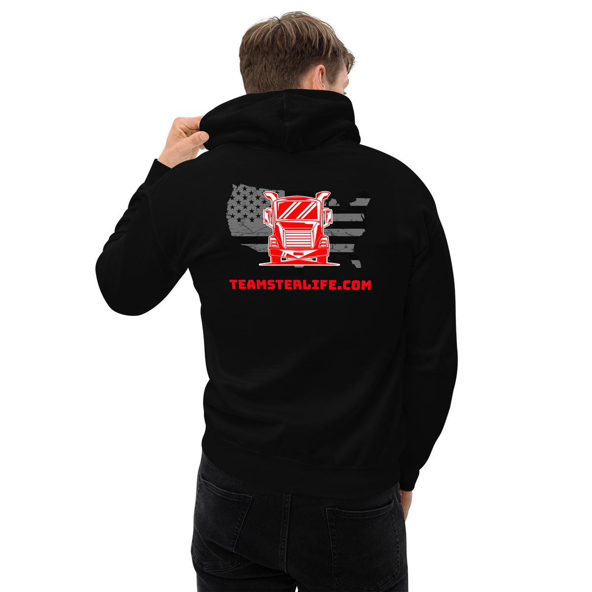 Trucker Teamsterlife.com Unisex Hoodie