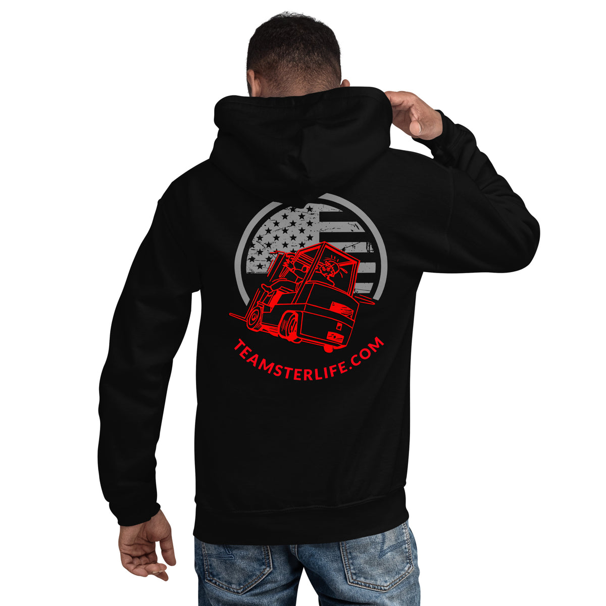 Forklift Teamsterlife.com Unisex Hoodie