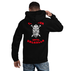 Viking Teamster Until Valhalla WR Unisex Hoodie