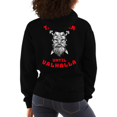 Viking Teamster Until Valhalla WR Unisex Hoodie