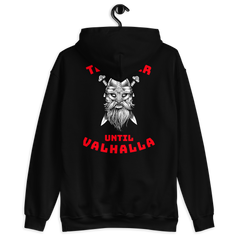 Viking Teamster Until Valhalla WR Unisex Hoodie