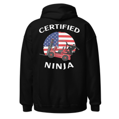 Certified Forklift Ninja FRWUnisex Hoodie