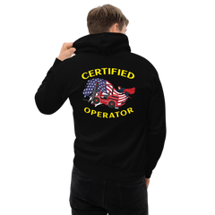 Forklift Super Certified Forklift Operator 1FRY Unisex Hoodie