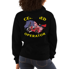 Forklift Super Certified Forklift Operator 1FRY Unisex Hoodie