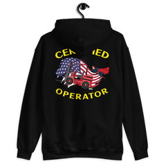 Forklift Super Certified Forklift Operator 1FRY Unisex Hoodie