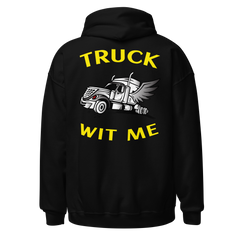 Angel Trucker Truck Wit Me NFWY Unisex Hoodie