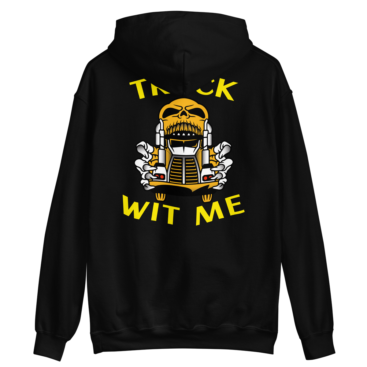 Truckers Skull Truck Wit Me NFGY Unisex Hoodie