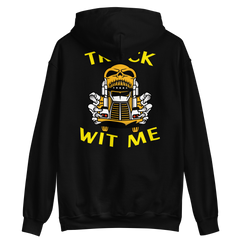 Truckers Skull Truck Wit Me NFGY Unisex Hoodie