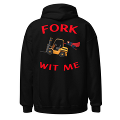 Forklift Superhero Fork Wit Me NFGR Unisex Hoodie