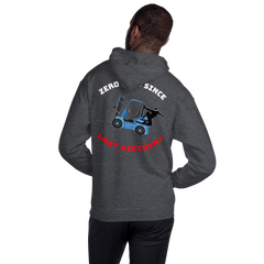 Forklift Ninja Zero Days Since Last Accident WBR Unisex Hoodie