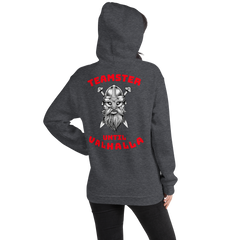 Viking Teamster Until Valhalla WR Unisex Hoodie