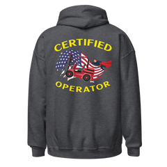 Forklift Super Certified Forklift Operator 1FRY Unisex Hoodie