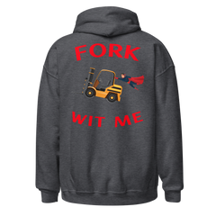 Forklift Superhero Fork Wit Me NFGR Unisex Hoodie