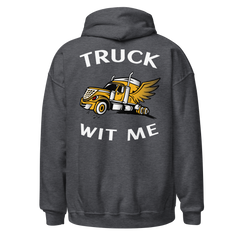 Angel Trucker Truck Wit Me GW Unisex Hoodie