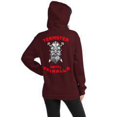 Viking Teamster Until Valhalla WR Unisex Hoodie