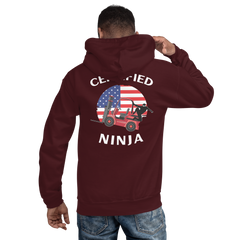 Certified Forklift Ninja FRWUnisex Hoodie