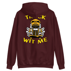 Truckers Skull Truck Wit Me NFGY Unisex Hoodie