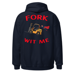 Forklift Superhero Fork Wit Me NFGR Unisex Hoodie