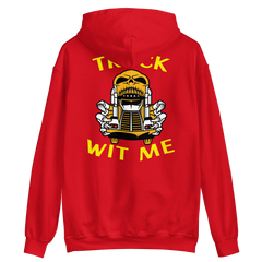 Truckers Skull Truck Wit Me NFGY Unisex Hoodie