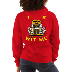 Truckers Skull Truck Wit Me NFGY Unisex Hoodie