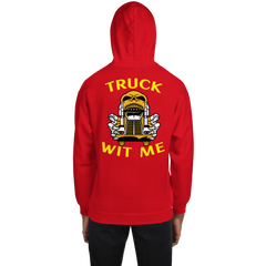 Truckers Skull Truck Wit Me NFGY Unisex Hoodie