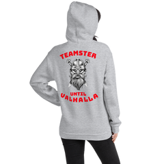 Viking Teamster Until Valhalla WR Unisex Hoodie