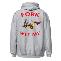 Forklift Superhero Fork Wit Me NFGR Unisex Hoodie