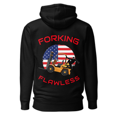 Forklift Ninja, Forking Flawless GR, Industry Clothing, Unisex Hoodie