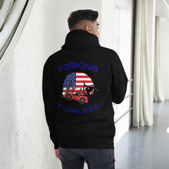 Forklift Ninja, Forking Flawless RB, Industry Clothing, Unisex Hoodie