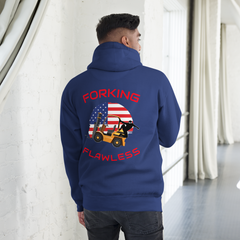 Forklift Ninja, Forking Flawless GR, Industry Clothing, Unisex Hoodie