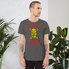 Viking Teamster Until Valhalla GR, Industry Clothing, Unisex t-shirt