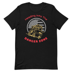 Forklift, Heading Into the Danger Zone GR, Industry Clothing, Unisex t-shirt