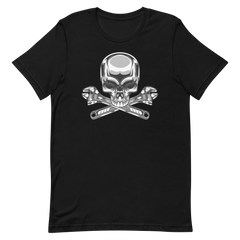 Mechanic, Skull and Wrenches W, Industry Clothing, Unisex t-shirt