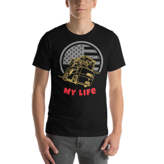 Forklift, Fork My Life GR, Industry Clothing, Unisex t-shirt