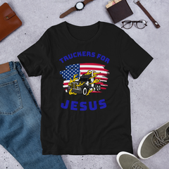 Trucker, Truckers for Jesus BB, Industry Clothing, Unisex t-shirt