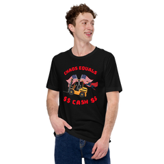 Forklift, Chaos Equals Cash GR, Industry Clothing, Unisex t-shirt