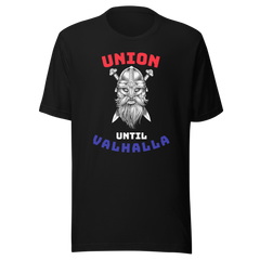 Viking, Union Until Valhalla RWB, Industry Clothing, Unisex t-shirt