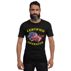 Forklift Super Certified Forklift Operator 1FRY Unisex t-shirt