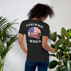 Certified Forklift Ninja BFRW Unisex t-shirt