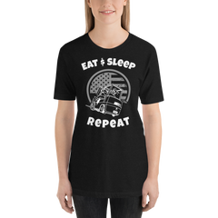 Forklift, Eat Sleep Forking Repeat W, Industry Clothing