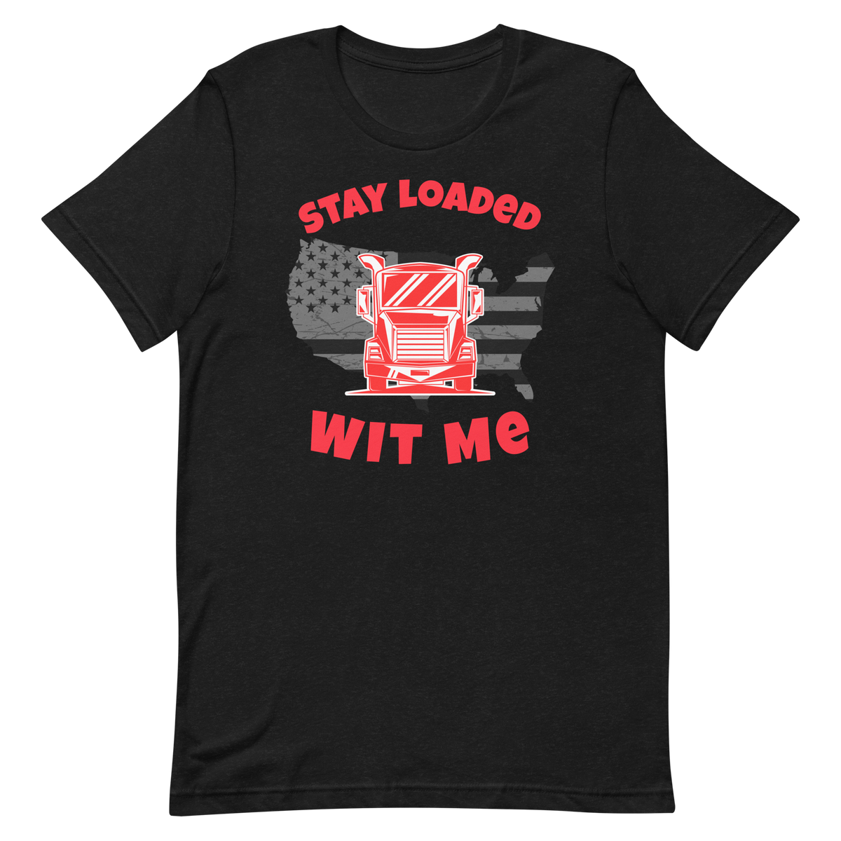 Trucker, Stay Loaded Truck Wit Me Red, Industry Clothing