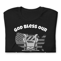 Trucker, God Bless Our Essential Workers W, Industry Clothing