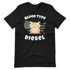 Trucker, Blood Type Diesel GW, Industry Clothing, Unisex t-shirt